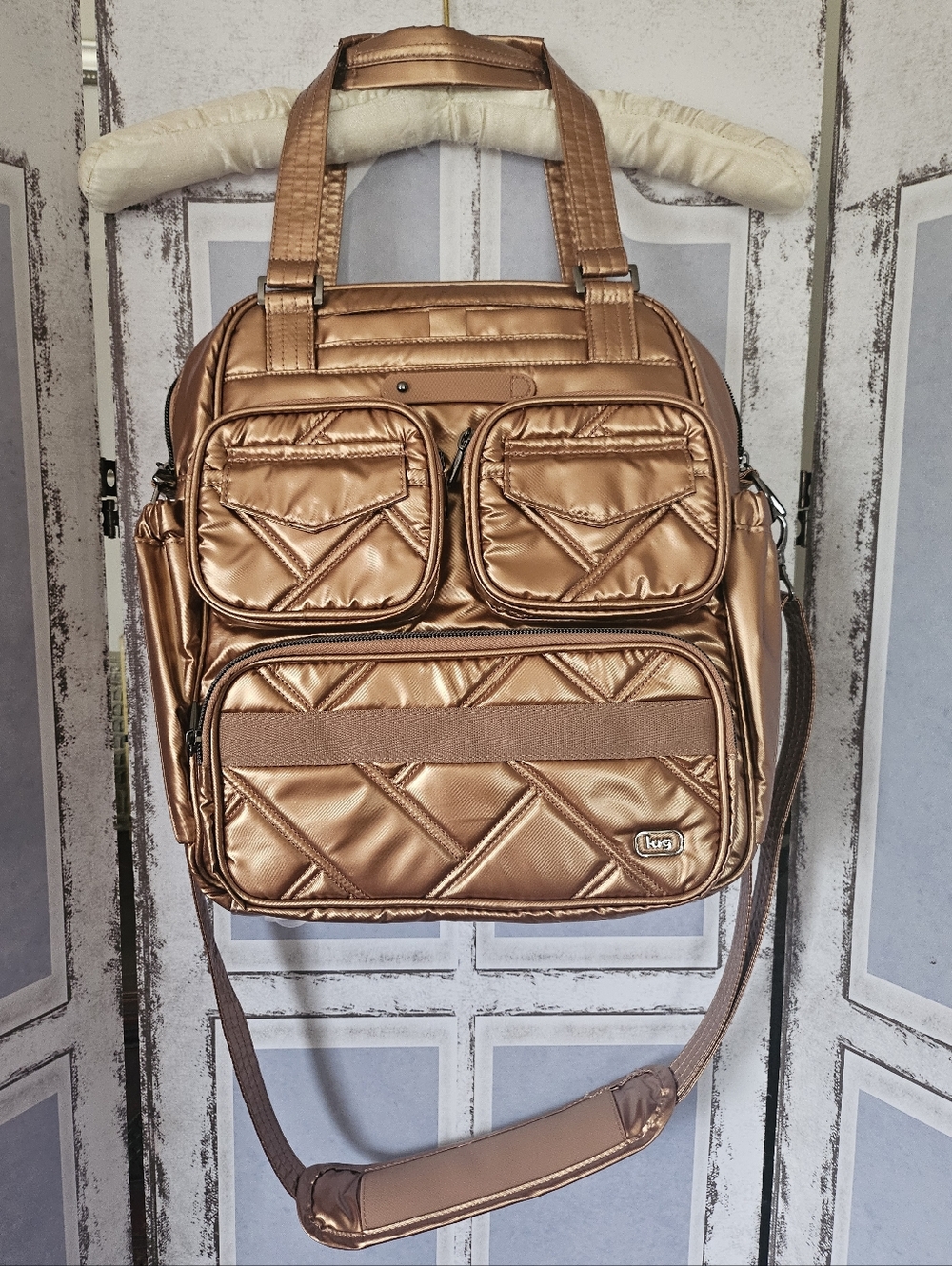 $150 Retail NWOT Lug Mini Puddle Jumper And Matching Wallet Crossbody Sling